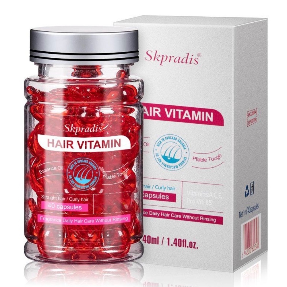 Hair Vitamin capsules, leave-in serum for hair care​